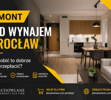 remont mieszkania pod wynajem Wrocław gotowe wnętrze inwestycyjne
