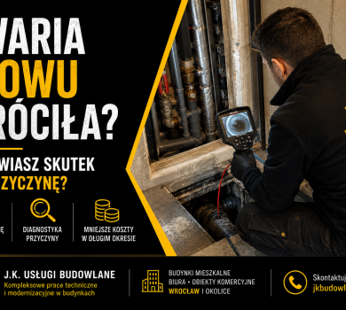 Powtarzające się awarie w budynku i diagnostyka przyczyny usterki